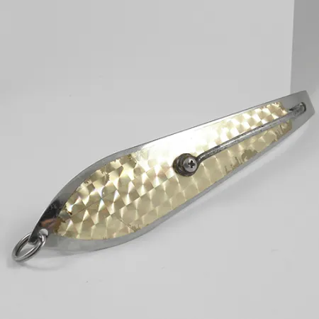 Pro King Weedless King Spoon Blinker, Nickel/Hologramm, 34g, Krautschutz, #2342