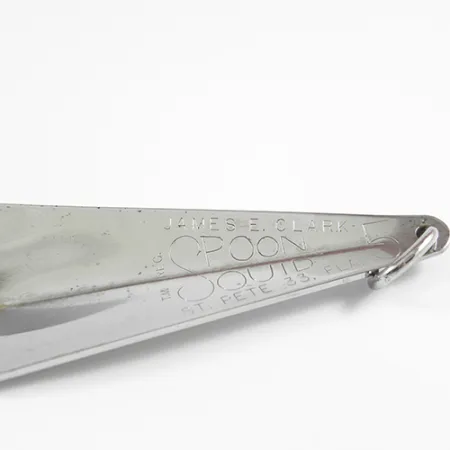 James E. Clark Clark Spoon Squid Krautblinker, Nickel, 35g, #2347