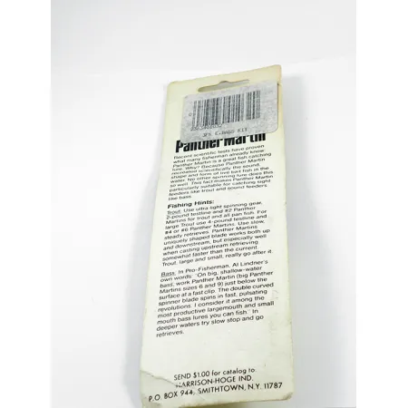 Panther Martin Eastern Bass Kit Spinner, Schwarz/Grün/Silber, 4g, #2365