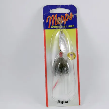 Mepps Aglia 3 Spinner, Silber, 7,3g, Eichhörnchenschwanz, #2366