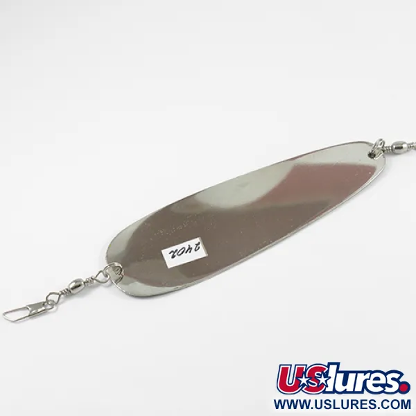 Shasta Tackle Sling Blade Dodger Schlepplöffel, Rot/Grün/Nickel, 14g, #2402