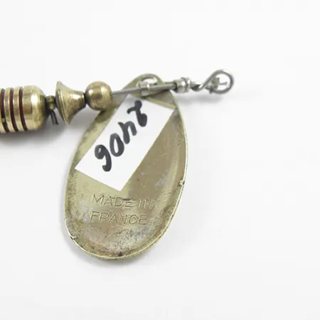 Mepps Aglia 2 Spinner, Messing, 4,5g, Roter Zielpunkt, #2406