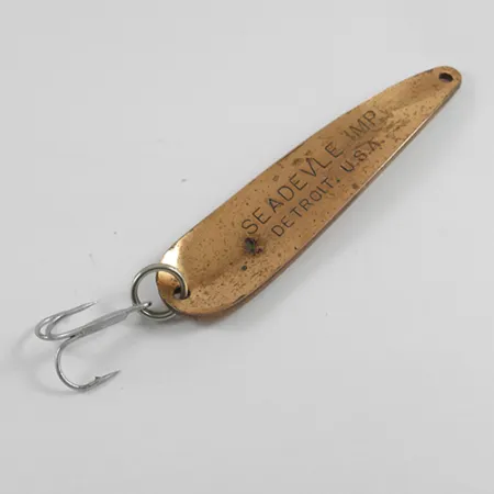 Eppinger Dardevle Seadevle Imp Blinker, Kupfer, 28g, Geprägt, #2426