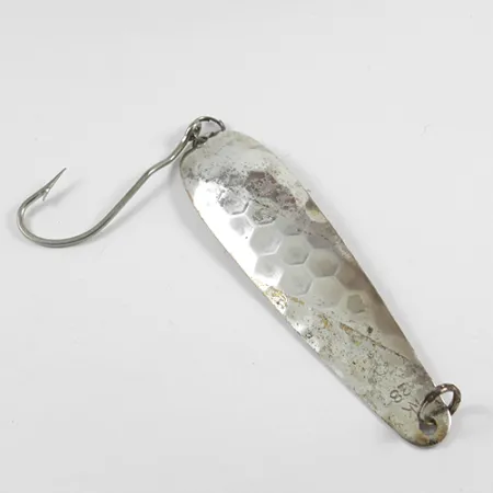 Len Thompson Northern King 28 Blinker, Silber, 14g, Gehämmert, #2427