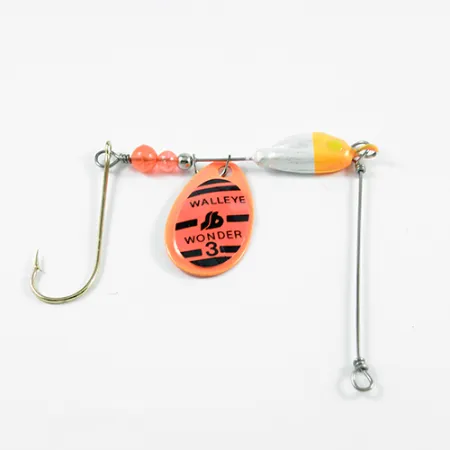 South Bend Walleye Wonder 3 Spinner, Fluoreszierendes Orange, 13g, #2431