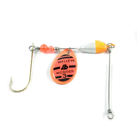 South Bend Walleye Wonder 3 Spinner, Fluoreszierendes Orange, 13g, #2431