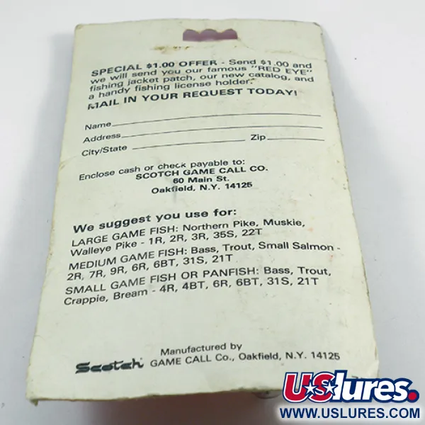 Hofschneider Red Eye Wiggler Blinker, Gold, 28g, Glasaugen, #2442