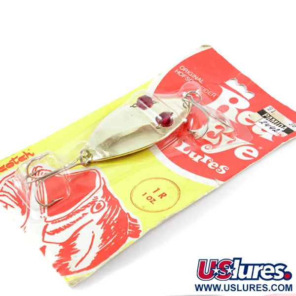 Hofschneider Red Eye Wiggler Blinker, Gold, 28g, Glasaugen, #2442