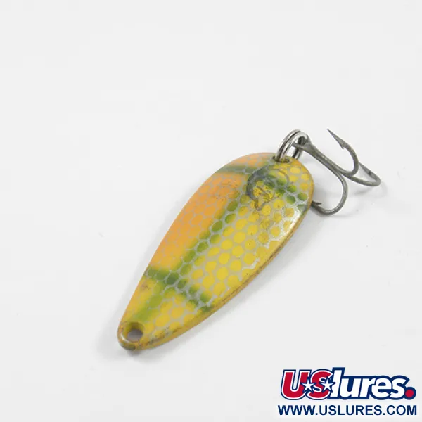 Eppinger Dardevle Spinnie Blinker, Gelb/Grün/Nickel, 9g, #2448