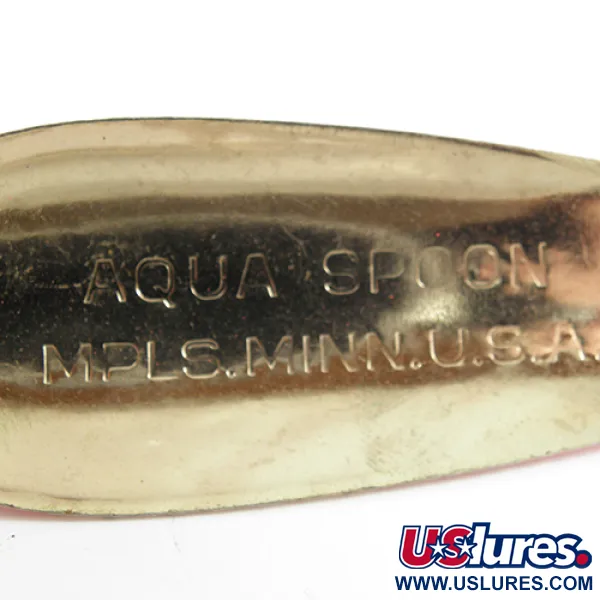 Nebco Aqua Spoon Blinker, Hammered Gold / Orange, 21g, Gehämmert, #2452