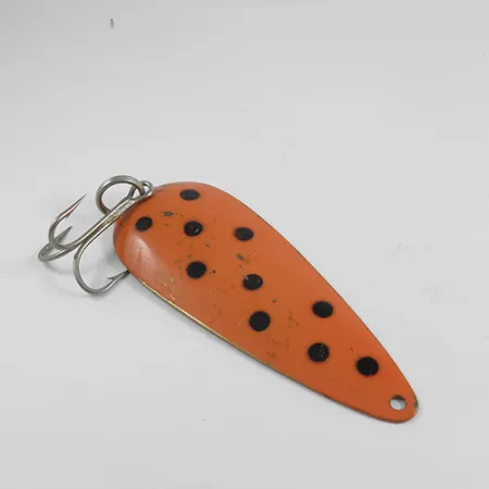 Len Thompson #4 Blinker, Rot/Schwarz/Messing, 44g, Hechtlöffel, #2454