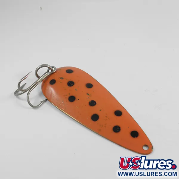 Len Thompson #4 Blinker, Rot/Schwarz/Messing, 44g, Hechtlöffel, #2454