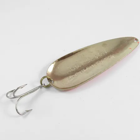 Nebco Aqua Spoon Blinker, Gold gehämmert/Orange, 21g, Vintage, #2457