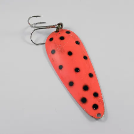 Nebco Aqua Spoon Blinker, Rot/Schwarz/Nickel, 21g, Vintage, #2459