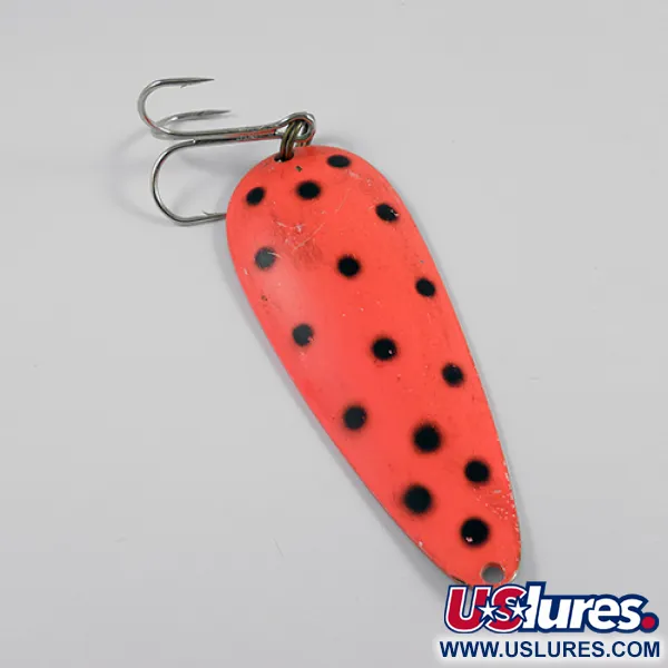 Nebco Aqua Spoon Blinker, Rot/Schwarz/Nickel, 21g, Vintage, #2459
