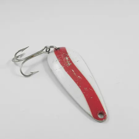 Len Thompson #2 Löffelblinker, Rot/Weiß/Messing, 28g, Messing, #2460