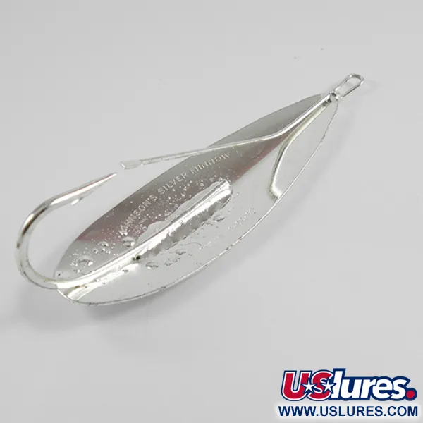 Johnson Silver Minnow Blinker, Silber, 28g, Krautschutz, #2463