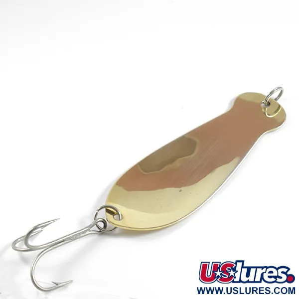 K-B Bait K-B Spoon 4 Blinker, Gold, 40g, Tiefe Wölbung, #2470