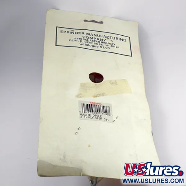 Eppinger Dardevle Huskie Devle Blinker, Rot, 94g, Vernickelt, #2471