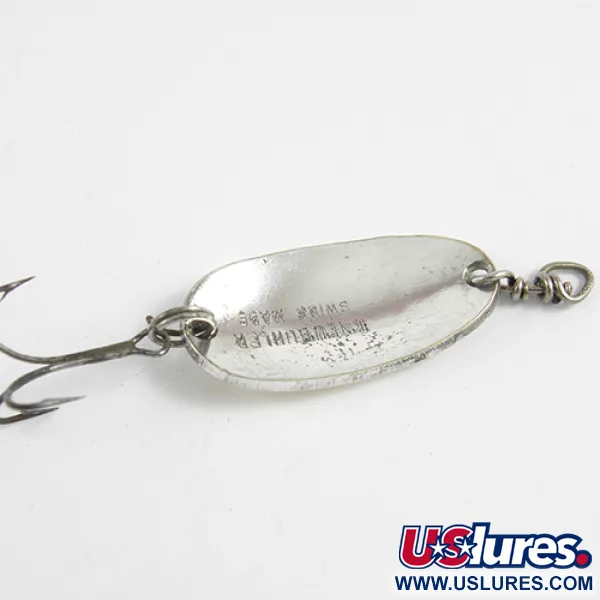 EGB Kneubuhler Swiss made Blinker, Silber/Gold, 5g, Schuppenmuster, #2502