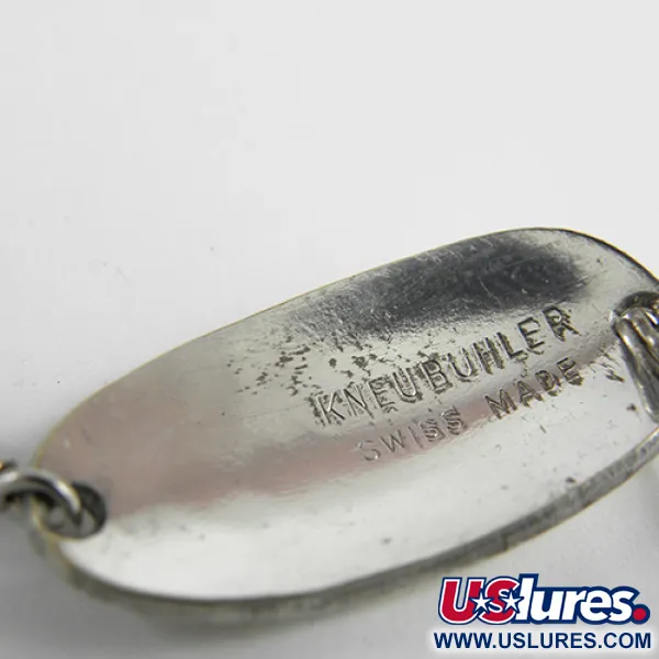 EGB Kneubuhler Swiss made Blinker, Silber/Gold, 5g, Schuppenmuster, #2502