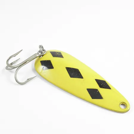 Len Thompson #2 Blinker, Gelb/Schwarz/Messing, 28g, #2519