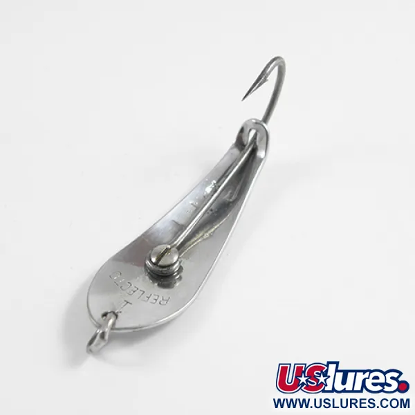 Luhr Jensen Weedless Reflecto #1 Blinker, Nickel, 4.5g, krautfrei, #2525