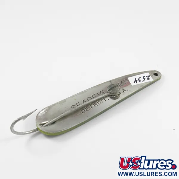 Weedless Dardevle Seadevle Imp Blinker, Frog, 28g, krautfrei, #2534