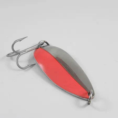 Luhr Jensen Lil' Kroc (Stubby) Blinker, Nickel/Rot, 21g, #2542