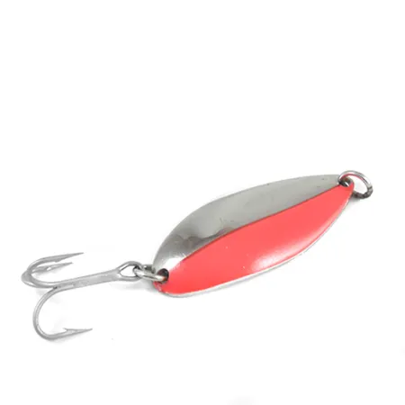 Luhr Jensen Lil' Kroc (Stubby) Blinker, Nickel/Rot, 21g, #2542