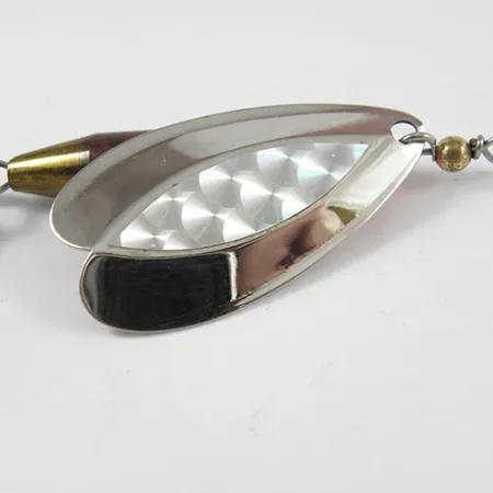 Luhr Jensen Les Davis Bolo Spinner, Messing/Nickel, 14g, #2570