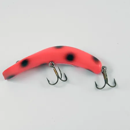 Lazy Ike Wobbler, Rot / Schwarz, 6,5g, Bananenform, #2575