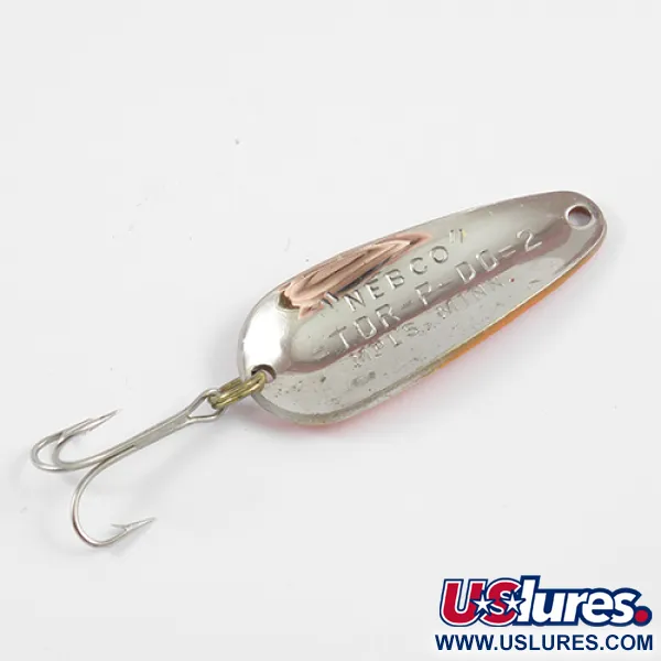 Nebco Tor-P-Do Blinker, Rot/Schwarz/Nickel, 14g, Tropfenform, #2581