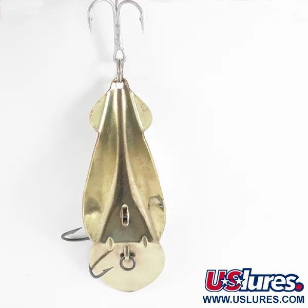 Buck Perry Spoonplug Löffelblinker, Messing, 14g, Vintage, #2589