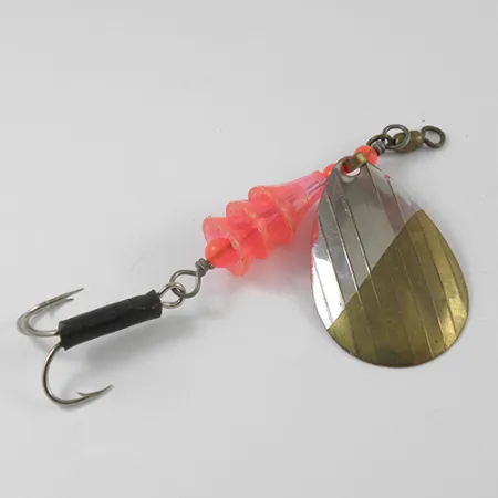 Lucky Strike Coffe Spoon Blinker, Nickel/Messing/Rot, 8g, #2590