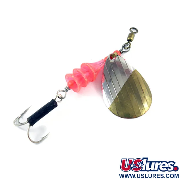 Lucky Strike Coffe Spoon Blinker, Nickel/Messing/Rot, 8g, #2590