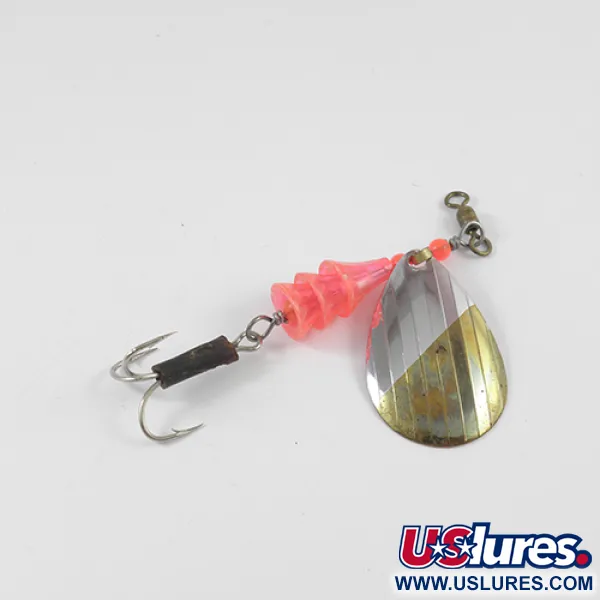 Lucky Strike Coffee Spoon Spinner, Nickel/Messing/Rot, 7g, #2595