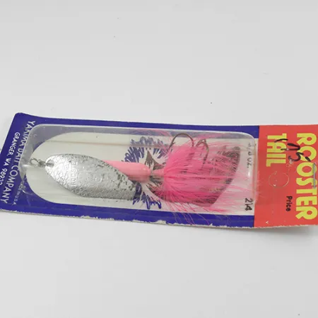 Worden’s Original Rooster Tail 6 Spinner, Silber/Pink, 15g, #2597