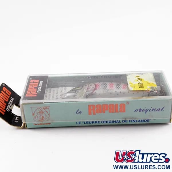 Rapala Original Floater Wobbler, Regenbogenforelle, 2,3g, Balsa, #2611