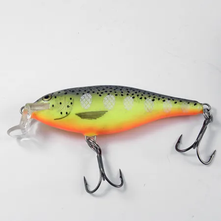 Rapala Shallow Shad Rap Wobbler, Barsch, 7g, Balsaholz, #2613