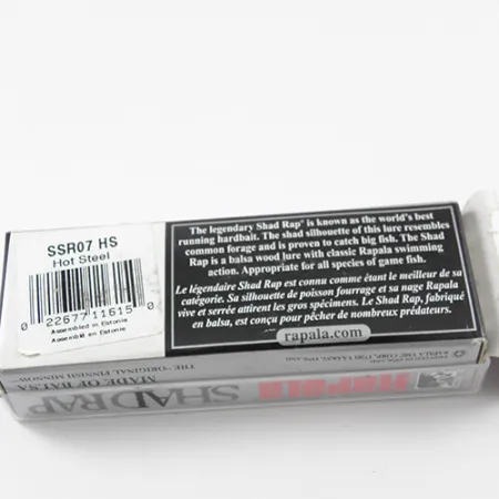 Rapala Shallow Shad Rap Wobbler, Barsch, 7g, Balsaholz, #2613