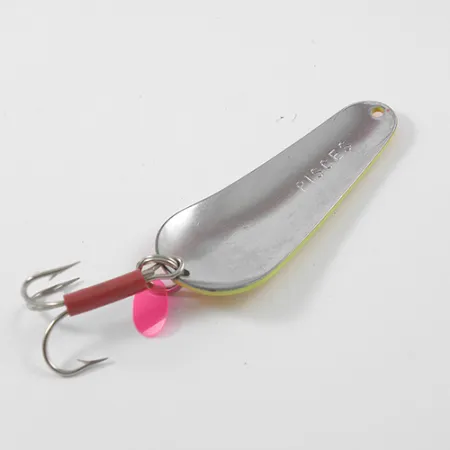 Pisces Blinker, Yellow/Orange/Nickel, 17g, Holografisches Inlay, #2629