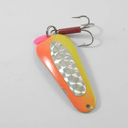 Pisces Blinker, Yellow/Orange/Nickel, 17g, Holografisches Inlay, #2629