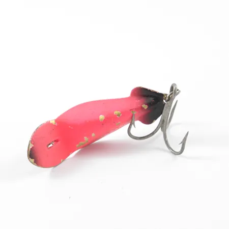 Buck Perry Spoonplug Löffelköder, Pink / Schwarz, 4g, Messing, #2632