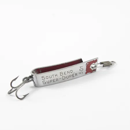 South Bend Super-Duper 501 Blinker, Nickel, 2,3g, Vintage, #2635