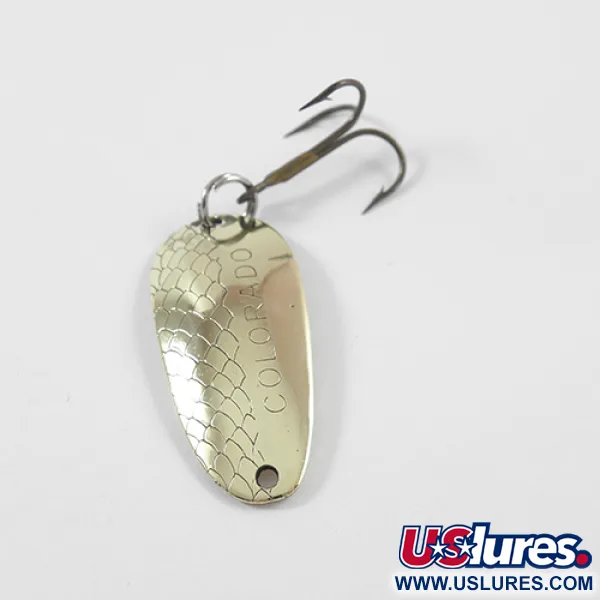 Thomas Colorado Blinker, Gold, 7g, Schuppenmuster, #2636