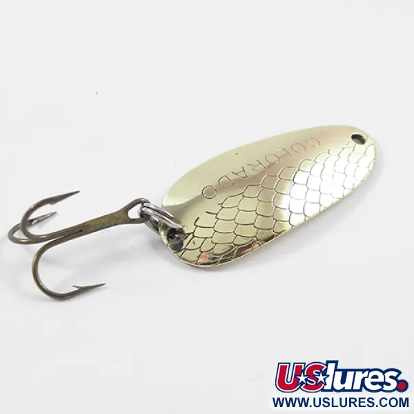 Thomas Colorado Blinker, Gold, 7g, Schuppenmuster, #2636