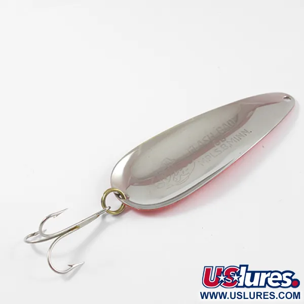 Nebco FlashBait 66 Blinker, Rot / Schwarz / Nickel, 21g, USA, #2638