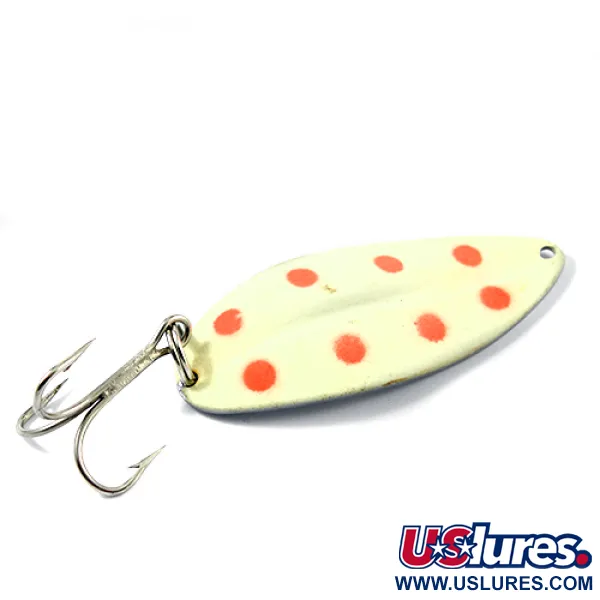 TODDCO Main liner Glow Blinker, Glow White/Red/Nickel, 21g, #2662