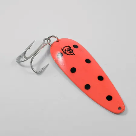 Dardevle Blinker, Pink / Schwarz / Nickel, 28g, Detroit USA, #2695